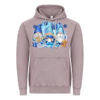 Vintage Zinc snowman gnome Vintage Hoodie - texasbilliewilder