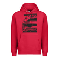 Cardinal gt3 rs 991.2 fragment rear Premium Hoodie - tuanDangUi