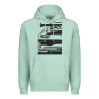 Seafoam gt3 rs 991.2 fragment rear Premium Hoodie - tuanDangUi