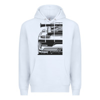 White gt3 rs 991.2 fragment rear Premium Hoodie - tuanDangUi
