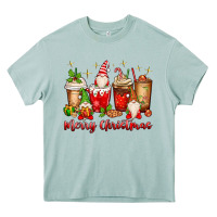 Arona merry christmas gnomes coffee cups Heavy Core Tee - MaliasSmallBusiness