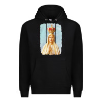Black our lady of fatima Premium Hoodie - tuanDangUi