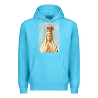 Ocean Blue our lady of fatima Premium Hoodie - tuanDangUi