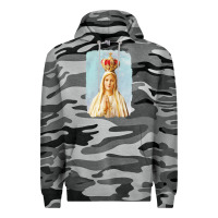 Slate Camo our lady of fatima Premium Hoodie - tuanDangUi
