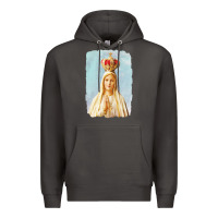 Smoke our lady of fatima Premium Hoodie - tuanDangUi