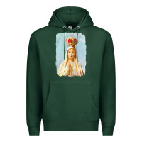 Sports Green our lady of fatima Premium Hoodie - tuanDangUi