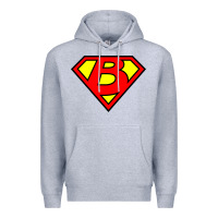 Heather Grey super b Premium Hoodie - tuanDangUi