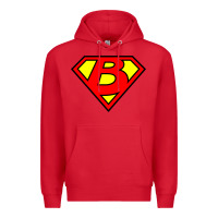 Red super b Premium Hoodie - tuanDangUi