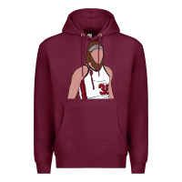 Burgundy bill walton blazers Premium Hoodie - tuanDangUi