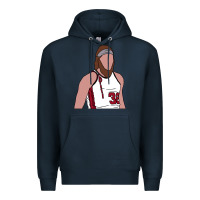 Navy bill walton blazers Premium Hoodie - tuanDangUi