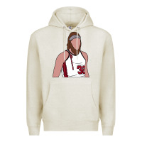 Oatmeal Heather bill walton blazers Premium Hoodie - tuanDangUi
