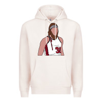Pale Pink bill walton blazers Premium Hoodie - tuanDangUi