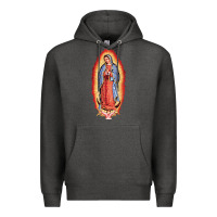 Charcoal Heather our lady of guadalupe virgin mary Premium Hoodie - tuanDangUi