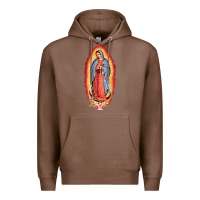 Chestnut our lady of guadalupe virgin mary Premium Hoodie - tuanDangUi