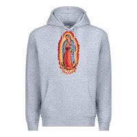 Heather Grey our lady of guadalupe virgin mary Premium Hoodie - tuanDangUi
