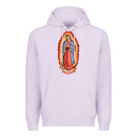 Lilac our lady of guadalupe virgin mary Premium Hoodie - tuanDangUi