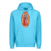 Ocean Blue our lady of guadalupe virgin mary Premium Hoodie - tuanDangUi