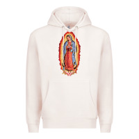 Pale Pink our lady of guadalupe virgin mary Premium Hoodie - tuanDangUi