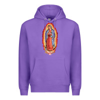 Purple our lady of guadalupe virgin mary Premium Hoodie - tuanDangUi