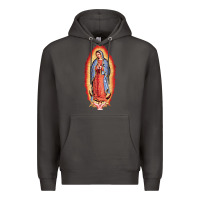 Smoke our lady of guadalupe virgin mary Premium Hoodie - tuanDangUi