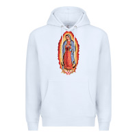 White our lady of guadalupe virgin mary Premium Hoodie - tuanDangUi