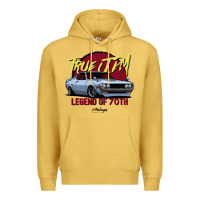 Antique Gold true jdm. celica 70 77 (blue gray) Premium Hoodie - tuanDangUi