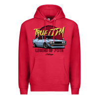 Cardinal true jdm. celica 70 77 (blue gray) Premium Hoodie - tuanDangUi