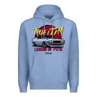 Colony Blue true jdm. celica 70 77 (blue gray) Premium Hoodie - tuanDangUi