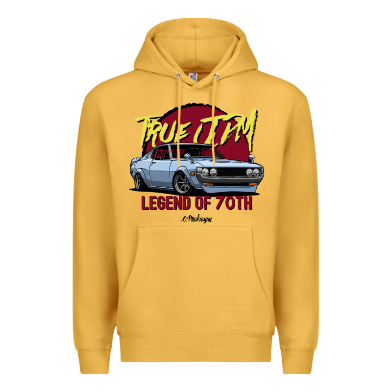 True Jdm. Celica 70 77 (blue Gray) Premium Hoodie by tuanDangUi | Teevron