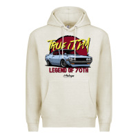 Oatmeal Heather true jdm. celica 70 77 (blue gray) Premium Hoodie - tuanDangUi
