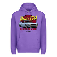 Purple true jdm. celica 70 77 (blue gray) Premium Hoodie - tuanDangUi