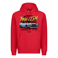Red true jdm. celica 70 77 (blue gray) Premium Hoodie - tuanDangUi