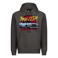 Smoke true jdm. celica 70 77 (blue gray) Premium Hoodie - tuanDangUi