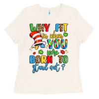 Bone why fit in when you were born to stand out Ladies Tee - LillyAllenDesigns