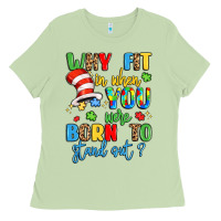 Matcha why fit in when you were born to stand out Ladies Tee - LillyAllenDesigns