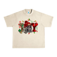 Sandshell Christmas Joy skeleton Urban Heavy Tee - NancyCooperArtShop