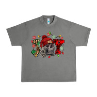 Tornado Christmas Joy skeleton Urban Heavy Tee - NancyCooperArtShop
