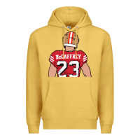 Antique Gold christian mccaffrey back to Premium Hoodie - tuanDangUi