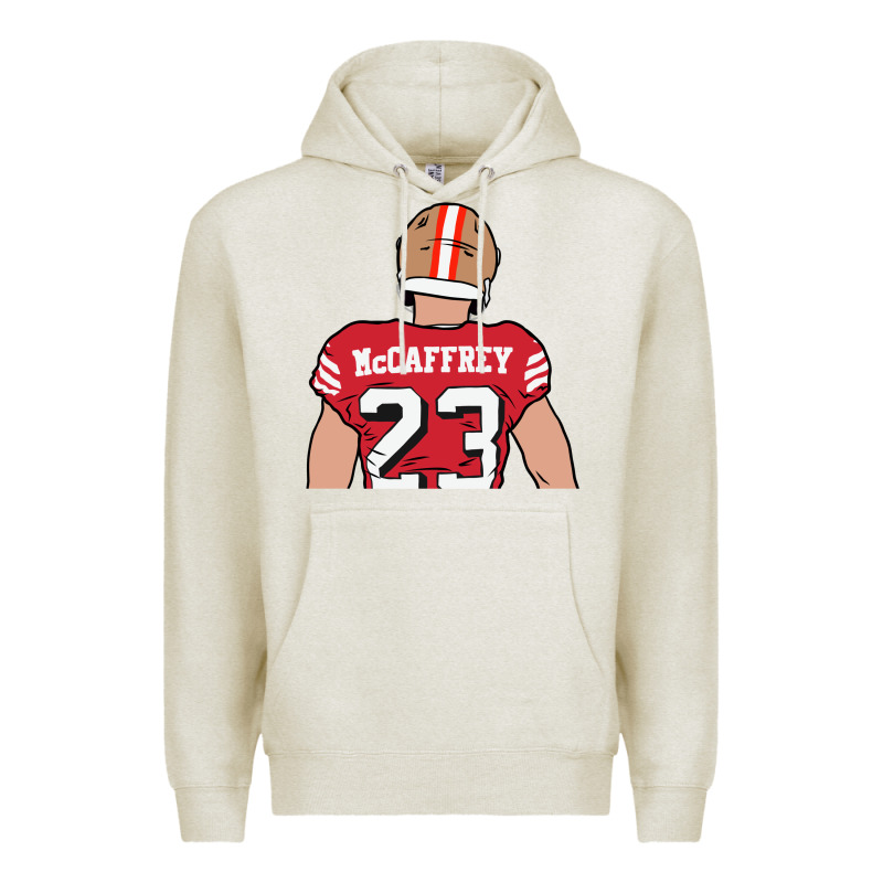 Christian Mccaffrey Back To Premium Hoodie by tuanDangUi | Teevron