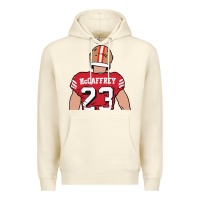Sandshell christian mccaffrey back to Premium Hoodie - tuanDangUi