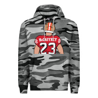Slate Camo christian mccaffrey back to Premium Hoodie - tuanDangUi