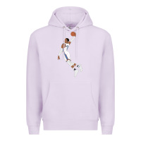 Lilac russell westbrook dunk Premium Hoodie - tuanDangUi