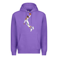 Purple russell westbrook dunk Premium Hoodie - tuanDangUi