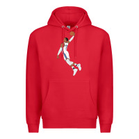 Red russell westbrook dunk Premium Hoodie - tuanDangUi