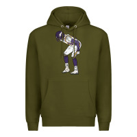 Army Green randy moss mooning celebration Premium Hoodie - tuanDangUi