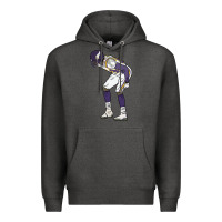 Charcoal Heather randy moss mooning celebration Premium Hoodie - tuanDangUi