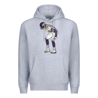 Heather Grey randy moss mooning celebration Premium Hoodie - tuanDangUi