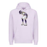 Lilac randy moss mooning celebration Premium Hoodie - tuanDangUi
