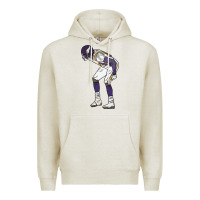 Oatmeal Heather randy moss mooning celebration Premium Hoodie - tuanDangUi
