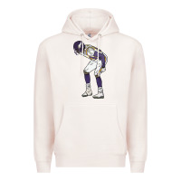Pale Pink randy moss mooning celebration Premium Hoodie - tuanDangUi